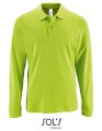 Heren Polo Sols Long-Sleeve Perfect Apple Green